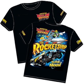 <strong>'The Rocket Ship' Wheelstander T-Shirt</strong><br />Youth-Large